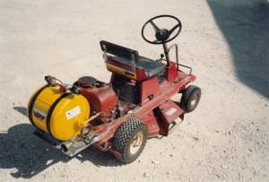 Notre tondeuse GPL en 1991 avec sonde Oxygène !