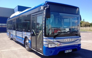 Bus urbain Euro 6 à Montpellier