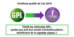 Véhicules GPL autorisés en Zone de Circulation Restreinte